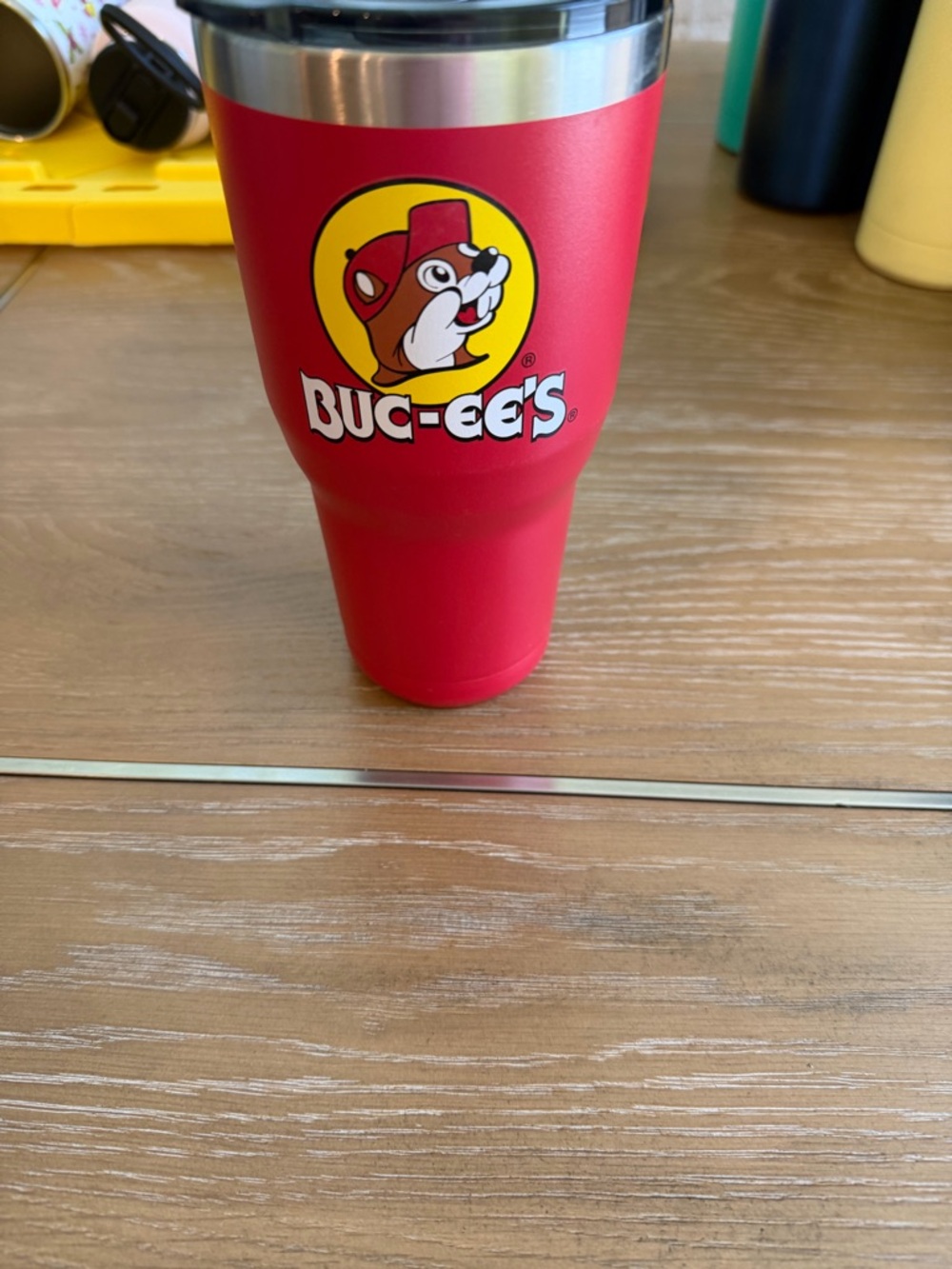 Buc-ee's Red Stainless Travel Tumbler